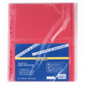 Файл для документов PROFESSIONAL, А4, 40 мкм, красный, по 100 шт. в упаковке