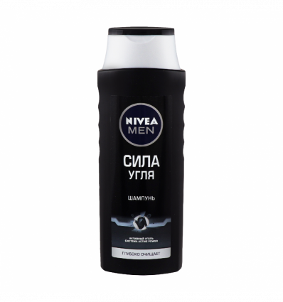 Шампунь-догляд Nivea Men Сила вугілля 400мл