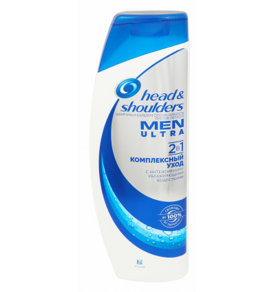 Шампунь+бальзам Head&Shoulders Men Ultra 2в1 400мл