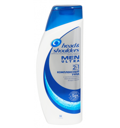 Шампунь+бальзам Head&Shoulders Men Ultra 2в1 600мл