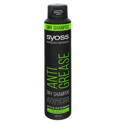 Сухой шампунь SYOSS Anti-Grease для жирных волос 200мл