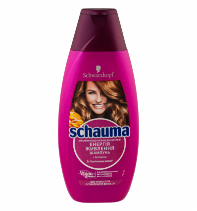 Шампунь для волос Schauma Энергия питания 400мл