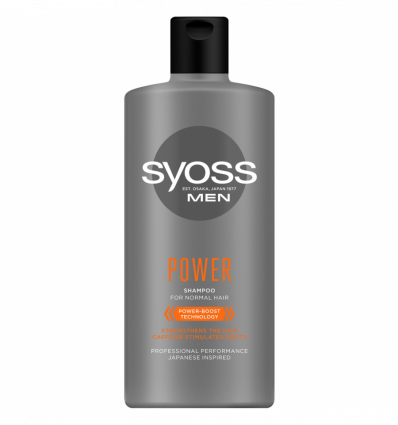 Шампунь Syoss Men Power для нормальных волос 440мл