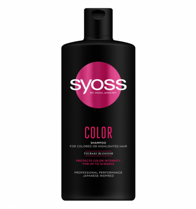 Шампунь SYOSS Colorist с Цветком Камелии для окрашенных волос 440мл