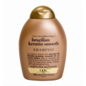 Шампунь Ogx Brazilian Keratin Smooth Pозгладжуючий 385мл