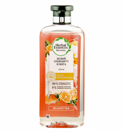 Шампунь Herbal Essences Белый грейпфрут и мята 400мл