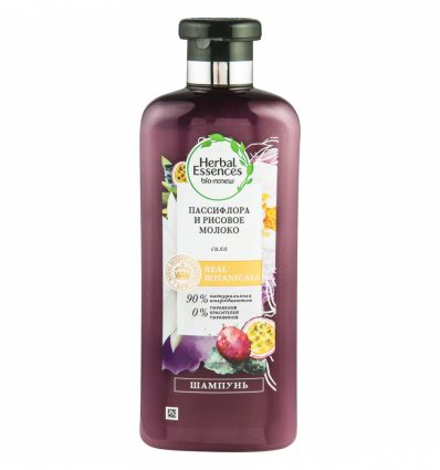 Шампунь Herbal Essences Пасифлора та рисове молоко 400мл