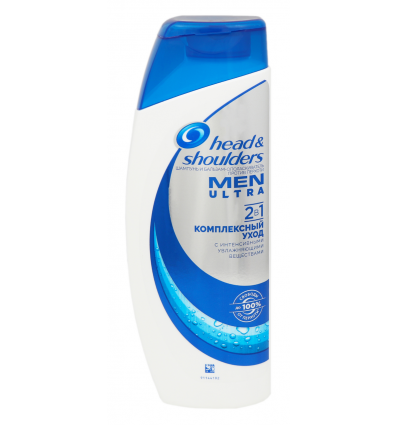 Шампунь Head&Shoulders Men Ultra 2в1 Комплесний догляд 200мл