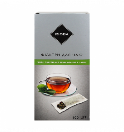 Фільтри для заварювання чаю Rioba 100шт/уп
