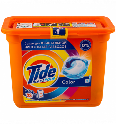 Капсулы для стирки Tide ALL in1 Color 23*24,8г