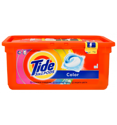 Капусли для прання Tide ALL in1 Color 30шт*24,8г