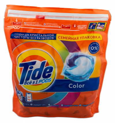 Капсули для прання Tide ALL in1 Color 45 шт