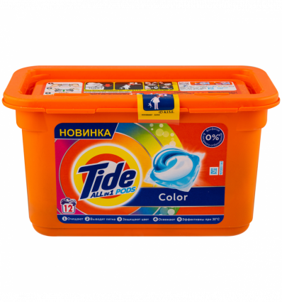 Капсулы для стирки Tide ALL in1 Color 12*24,8г