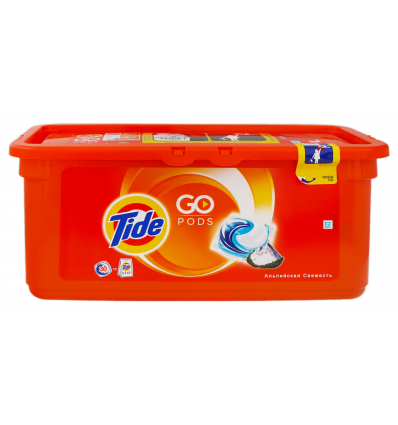Капсули для прання Tide Go Pods ALL in1 Альпійська свіжість 30шт*25,2г