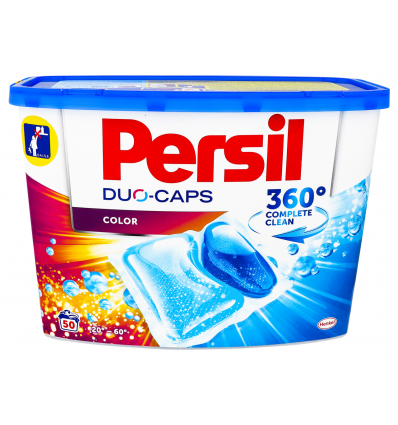 Капсулы для стирки Persil Dou-Caps Color 25г*50шт 1,250кг