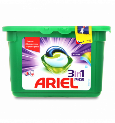 Капсули для прання Ariel Pods 3-в-1 Color 15шт