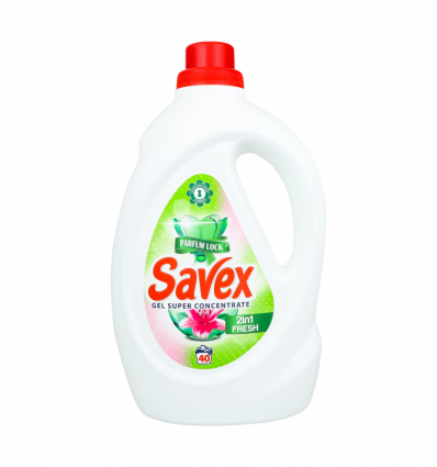 Гель для прання Savex Parfum Lock 2in1 Fresh 2.2л