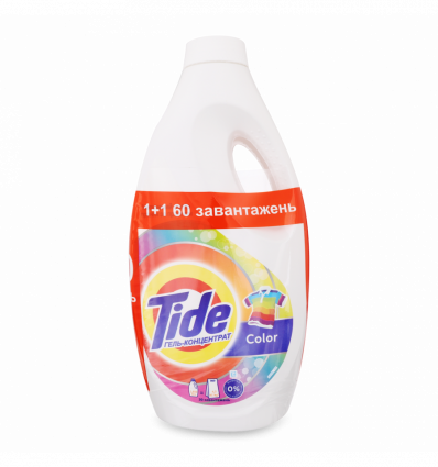 Гель для прання Tide Color рідкий 2шт 1,65л