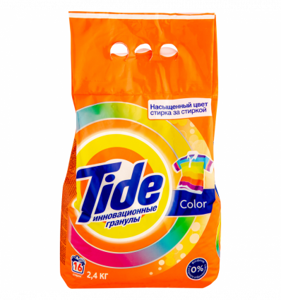 Средство моющее Tide автомат для белого и цветного 2,4кг