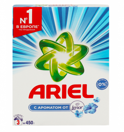 Пральний порошок Ariel Touch of Lenor Fresh автомат 450г