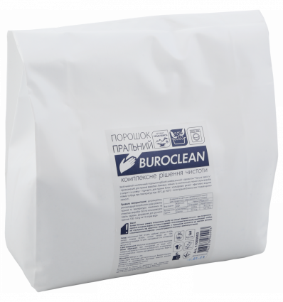 Порошок пральний універсальний Buroclean 3 кг "Гірська свіжість"