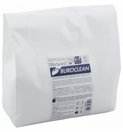 Порошок стиральный универсальный Buroclean 3 кг "Горная свежесть" ( 11000003 )
