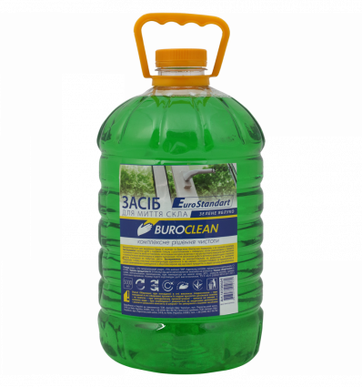 Засіб для миття скла Buroclean 5л зелене яблуко ( 10700604 )