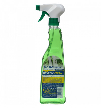 Средство для мытья стекол с распылителем Buroclean 500 мл зеленое яблоко ( 10700600 )
