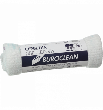 Серветка для підлоги б/п, 50х70см, біла, Buroclean ( 10200151-09 )