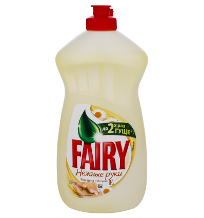 Средство для мытья посуды Fairy Нежные руки Ромашка и витамин Е 500мл