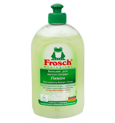 Бальзам для мытья посуды Frosch Лимон 500мл