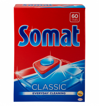 Таблетки для посудомоечной машины Somat Classic 60шт 1050г