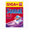 Таблетки для посудомоечных машин Somat Gold Giga Plus 130шт 2340г