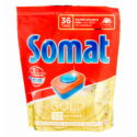 Таблетки для посудомоечных машин Somat Gold 19,2г*36шт 691,2г