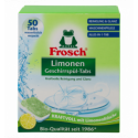 Таблетки для миття посуду в посудомийних машинах Frosch Лимон 50шт 20г