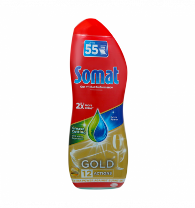 Средство для посудомоечных машин Somat Gold гель 990мл