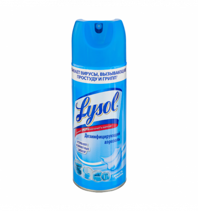 Спрей для дезінфекції поверхні Lysol Cвіжість бавовни 400мл