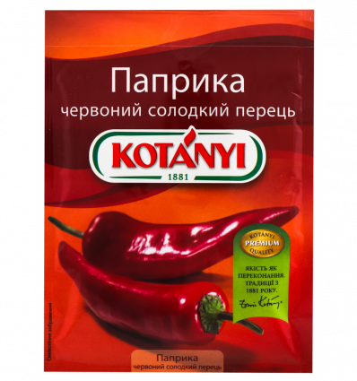 Перец Kotányi Паприка красный сладкий 35г