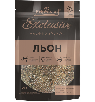 Льон Pripravka Exclusive Professional насіння 100г