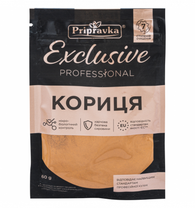 Корица Pripravka Exclusive Professional молотая 60г