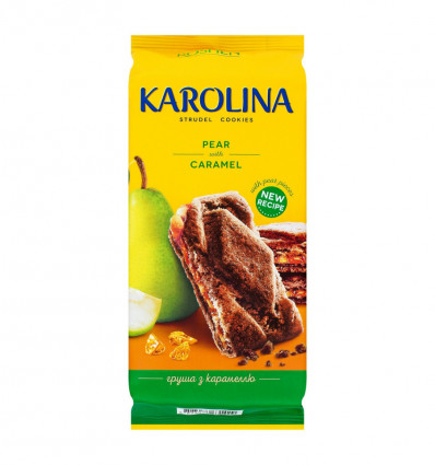 Печенье Roshen Karolina с грушей и карамелью 168г