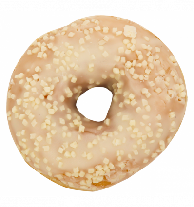 Пончик Mantinga Donut с начинкой со вкусом ванили 75г