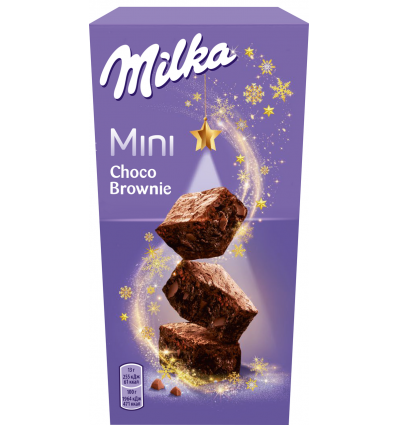 Тістечко Milka Mini Choco Brownie бісквітне 117г