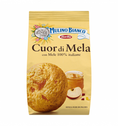 Печенье Mulino Bianco Cuor di Mela песочное 250г
