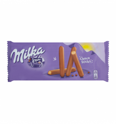 Печенье Milka Choco Sticks покрытые молочным шоколадом 112г