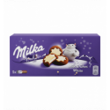 Печенье Milka Milk&Choc White с молочной начинкой какао 187г