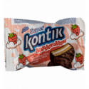 Печенье Konti Super Kontik с начинкой маршмелоу вкус клубники 30г