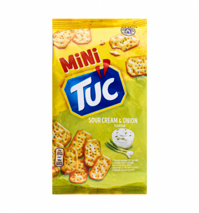 Крекер Tuc Mini соленый со вкусом сметаны и лука 100г