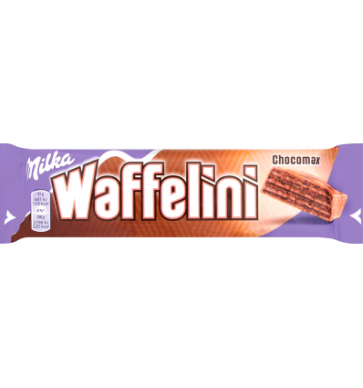 Вафля Milka Waffelini chocomax з какао у шоколаді 31г