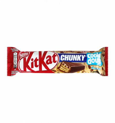 Вафли Kit Kat Chunky в молочном шоколаде с начинкой c хрустящими какао-гранулами 42г